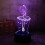 YSITIANNA Νέα Χορεύτρια Μπαλέτου 3D RGB Νυχτικά Φώτα με Τηλεχειριστήριο USB με Αφή, 2