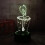 YSITIANNA Νέα Χορεύτρια Μπαλέτου 3D RGB Νυχτικά Φώτα με Τηλεχειριστήριο USB με Αφή, 3