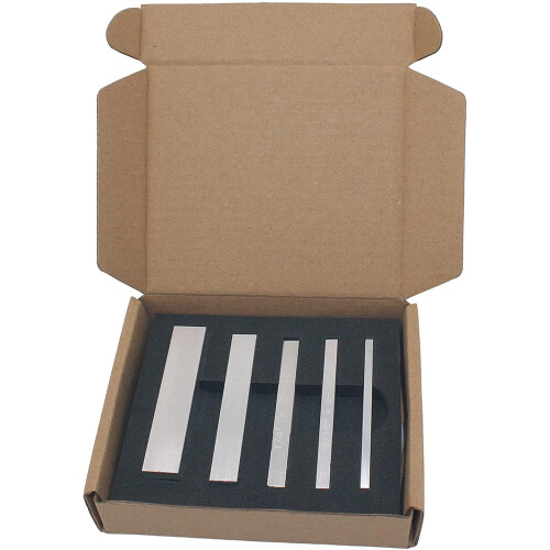 Milling Machine Fly Cutter Replacement Tool Bits High Speed Steel Square Cutting Bits For Alloys And Tools Steels Easy Setup With Engraved 1
