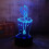 YSITIANNA Νέα Χορεύτρια Μπαλέτου 3D RGB Νυχτικά Φώτα με Τηλεχειριστήριο USB με Αφή, 5