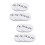 10Pcs White Game Chips Counting Tokens Durable Playthings 6
