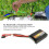 Batterie Lithium Polymère de 6,6V 1500mAh pour Télécommande RC, 76g 3