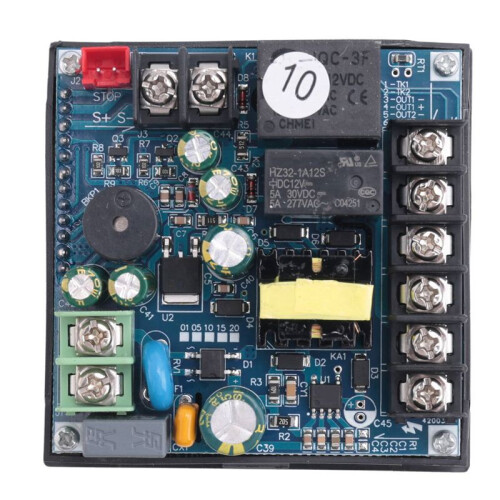 2X Hot Stamping Temperature Controller with Timer and Counter Function  Alarm Heat Press Machine Thermostat Black
