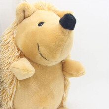 3X Dog Squeaky Toys Hedgehog Stuffed Plush Dog Chew Toys Durable Interactive Dog Toys for Small Medium and Large Dog,B