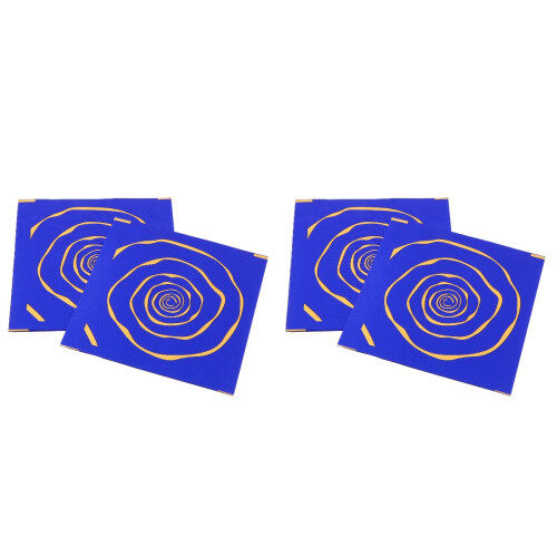 200Pcs Blue Candy Wrapping Papers for Homemade Biscuits and Sweets 2