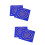 200Pcs Blue Candy Wrapping Papers for Homemade Biscuits and Sweets 8