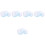 15 Pcs Cloth Bowl Cover Oxford Cloth Kitchenware Printed 3
