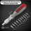 Versatile 10 In 1 Ratchet Screwdriver Kit With Ergonomic Handle And Durable Design 2