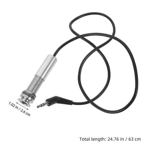 Acoustic Guitar Sound Pickup Cable Multi Compatible with Various Guitar Systems 1