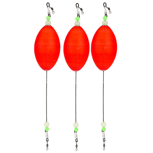 WQNZMADO6Pack Ψάρεμα Bobbers Φελλός με Φελλό για Κοκκινόψαρα, Πέστροφες, Χαλινάρι, Γλυκού 1