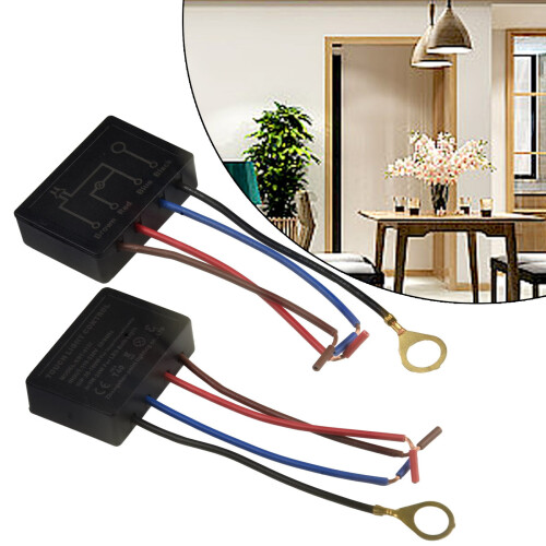 2 interruttori touch da 220 V per lampade da tavolo, modulo di controllo dimmer con sensore 2