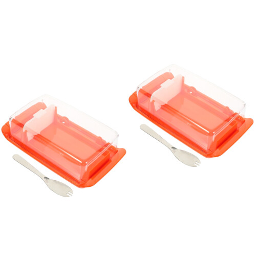 2Pcs Storage Box with Cover for Fresh Keeping 2