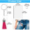 Sublimation Keychain Blanks Bulk 240Pcs Keychain Blanks Set with Rectangle Sublimation Blanks,for DIY Keychain Crafting 7