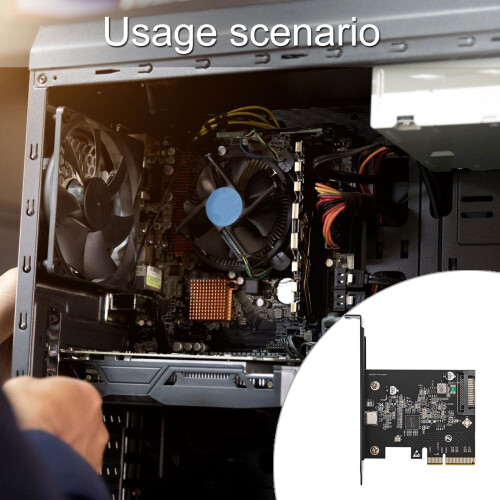 Κάρτα επέκτασης USB3.2Gen2x2 με σύνδεση πολλαπλών συσκευών, ταχύτητα έως 20Gbps για 1