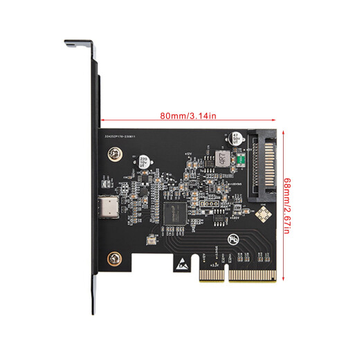 Κάρτα επέκτασης USB3.2Gen2x2 με σύνδεση πολλαπλών συσκευών, ταχύτητα έως 20Gbps για 2