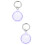 2Pièces En Tpu Durable Violet Pour À 6