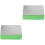 2Pièces Ponçage Vert Main Éponge Résistante 3