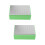 2Pièces Ponçage Vert Main Éponge Résistante 7