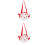 2St Kinderstrandtas Mesh Rood En Stevige Opbergtas 5