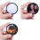 160 Pieces Sublimation Patch Blanks Quality Fabric Iron- Circular Blank Patch for Clothes, Hats, Uniforms, Backpacks 5