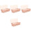 4Pcs Transparent Storage Box Flatware Storage Organizer 2