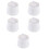 5Sets White Dessert Packaging Boxes Durable Double Layer Storage 7