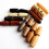 40Pcs Beige Wood Coat Sewing Buttons DIY Decorative Replacement 11