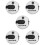 5Pcs Portable Golfs Scoring Keeper Plastic Hat Clip Sports Accessory 7