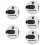 5Pcs Portable Golfs Scoring Keeper Plastic Hat Clip Sports Accessory 9