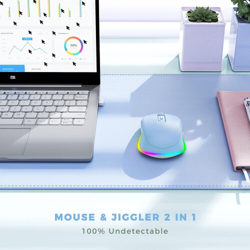 Jiggler - Ποντίκια LED με ενσωματωμένη κίνηση, επαναφορτιζόμενη κίνηση για φορητό 2