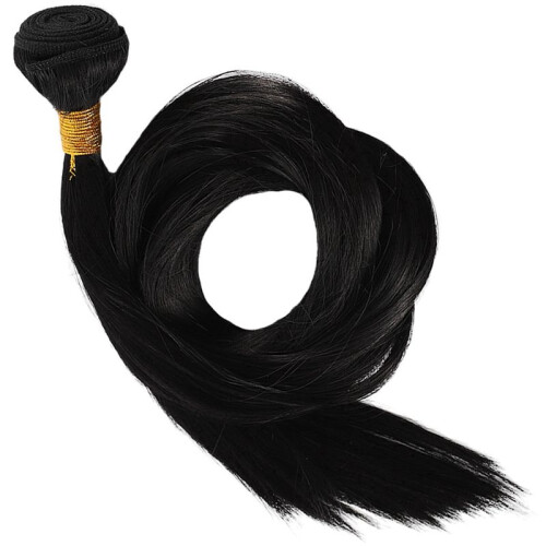 5X Cordão de 30 Polegadas Reta Reta Virgem Remy Cabelo Brasileiro Trançado Cacho de Cabelo Peruca de Cabelo Estendida 1 Pacote 1