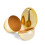 Golden Easter Eggs (12 pcs, 3.1"), Openable Shell, Plastic Empty Eggs for DIY, Basket Stuffers, Egg Hunt Prizes – Compatible with Easter activities 6