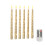 LED String Light Candle Plastic Battery Operated27cm White 2