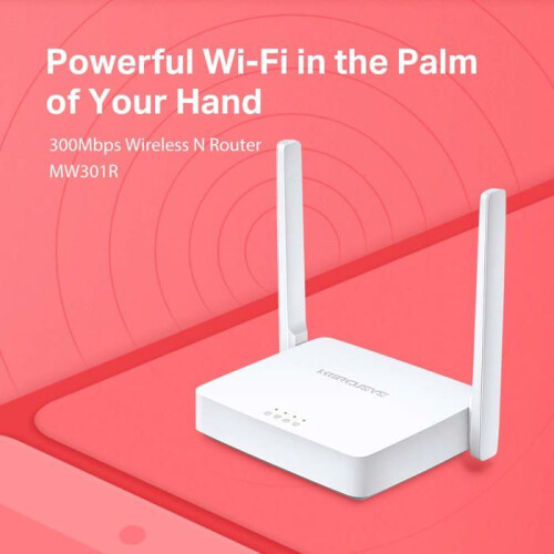 Router - MERCUSYS - MW301R - Wi-Fi 4 - 2 Antenne Esterne - 300 Mbps 2