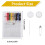 24 Boxes Sewing Kit  Sewing Kit Quick Fix Sewing Kit Travel Emergency Sewing Kit Pre Threaded Needle and Thread Kit 7