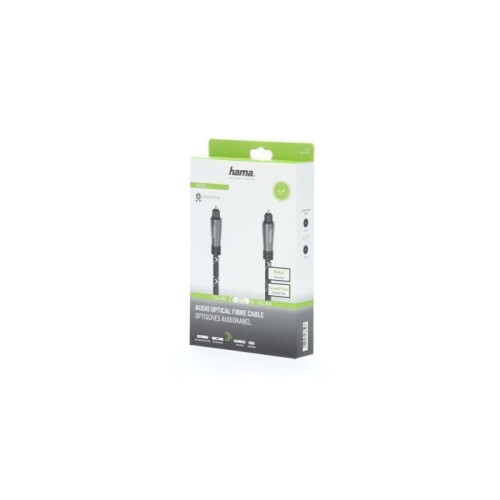 Hama Hama 00205140 audio cable 3 m TOSLINK Black, Grey 1