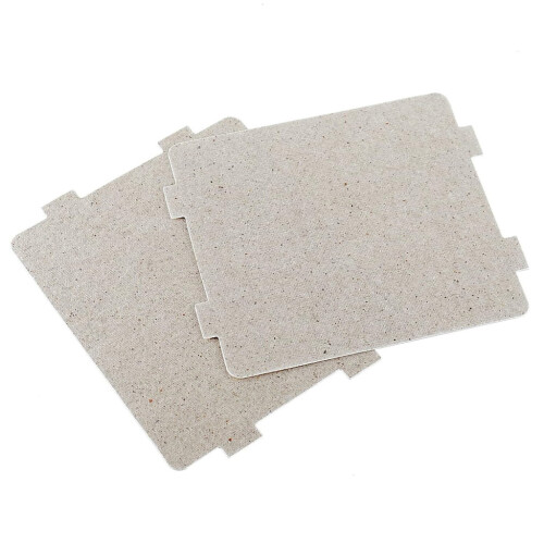 10Pieces Replacement Plates Thickened Sheets Microwave Oven Mica Sheet Waveguide Cover Plate for Efficient Heating 2