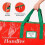 Christmas Tree Storage Bag for 7.5ft Artificial Tree – Waterproof, Zippered, with Handles (Red) 5