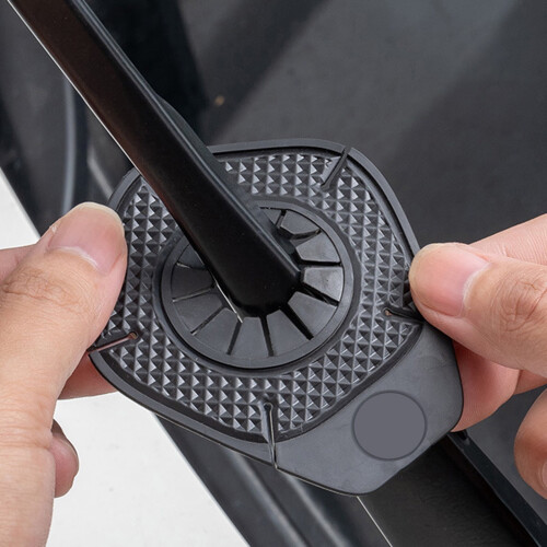 Universally Car Windshield Wiper Protective Covers for Prevent Debris Leaf Falling Wiper Bottom Hole Rubber Covers 1