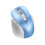 Mouse Genius sem fio Bluetooth recarregável Mini Ergo 9000S Pro Azul 2
