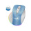 Mouse Genius sem fio Bluetooth recarregável Mini Ergo 9000S Pro Azul 3