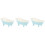 3 Pieces Bath Tub Shape Cersmic Bowl Entertaining Bathtub Shaped 3