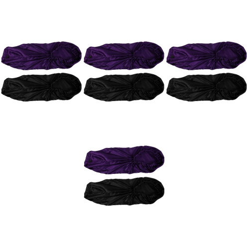 8Pcs Durable Satin Sleeping for Women with Thick Hair 2