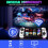 Controle Bluetooth para jogos mobile iOS e Android, gamepad retrátil sem fio – Transforme seu celular em um console! Compatível com 2