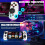 Controle Bluetooth para jogos mobile iOS e Android, gamepad retrátil sem fio – Transforme seu celular em um console! Compatível com 5