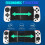 Controle Bluetooth para jogos mobile iOS e Android, gamepad retrátil sem fio – Transforme seu celular em um console! Compatível com 6