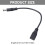 Θηλυκό USB 5 ακίδων 5V 5.5x2.5mm αρσενικό καλώδιο σύνδεσης προσαρμογέα 22AWG χάλκινο 3