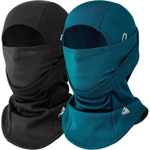 Balaclava da sci per uomo e donna, invernale, antivento, termica, per snowboard e ciclismo. 1