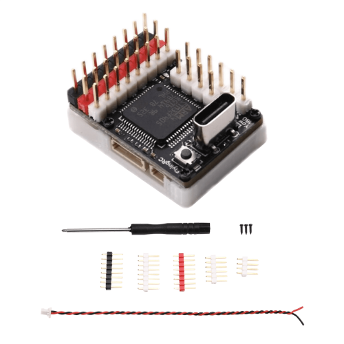 F4Wing Mini MK1 Flyvecontroller STM32F405 med BEC understøtter AP//INAV-firmware til mikrotype fastvingede fly, 1 * flyvecontrollersæt, sort 2