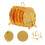 2Sets Zinc Alloy Cup Mats Retro Drink Coaster 10